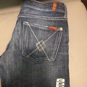 7 For All Mankind Flared Jeans